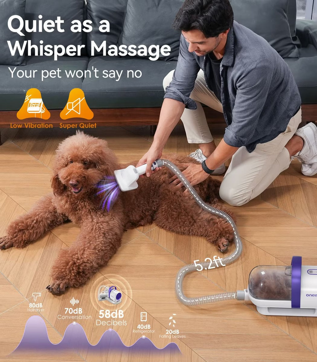 FurFree™ 5-in-1 Grooming Vacuum