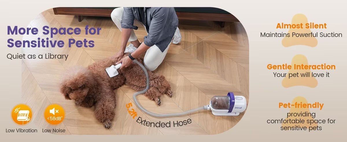 FurFree™ 5-in-1 Grooming Vacuum