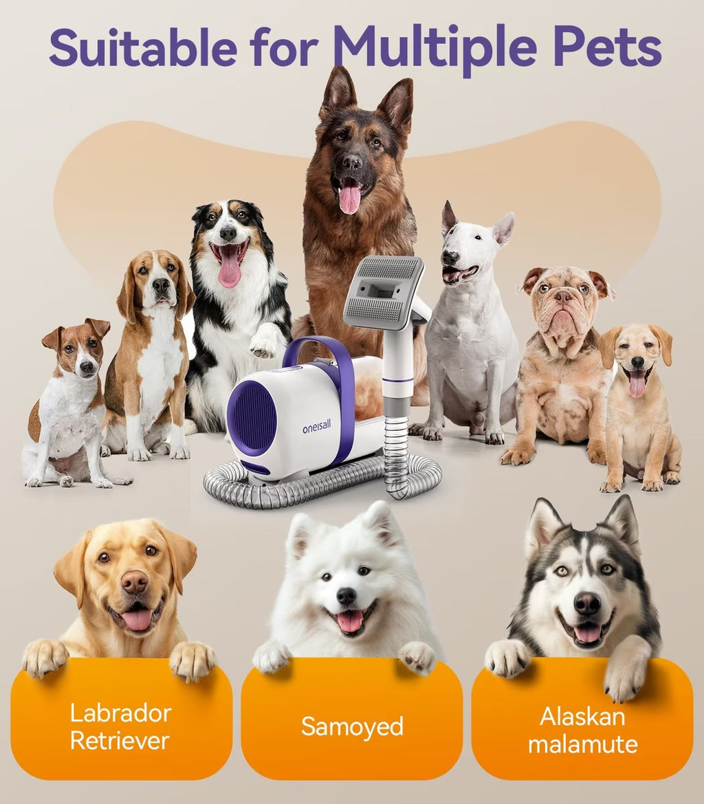 FurFree™ 5-in-1 Grooming Vacuum