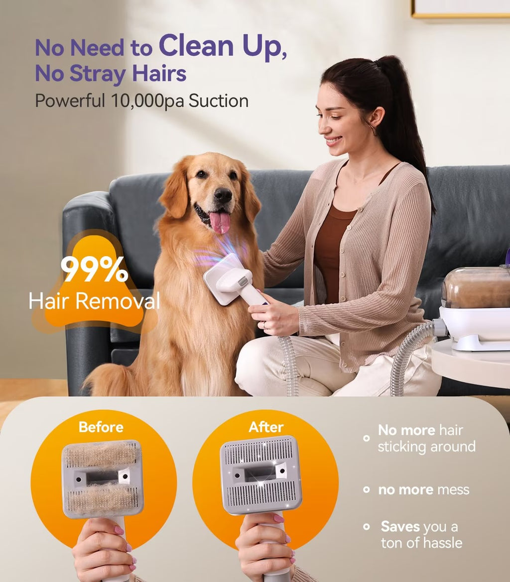FurFree™ 5-in-1 Grooming Vacuum